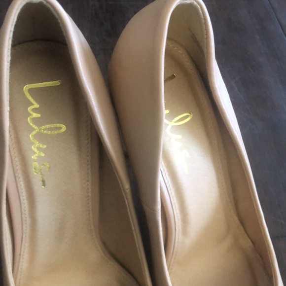 Lulus pumps cream elegant heels! - Picture 4 of 4